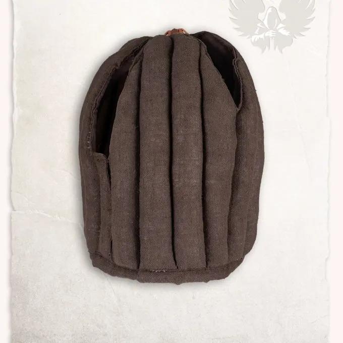 Mytholon Leinen Bundhaube Aulber Braun Geöffnet 4 Mytholon Leinen Bundhaube Aulber Braun Geöffnet – Bild 2