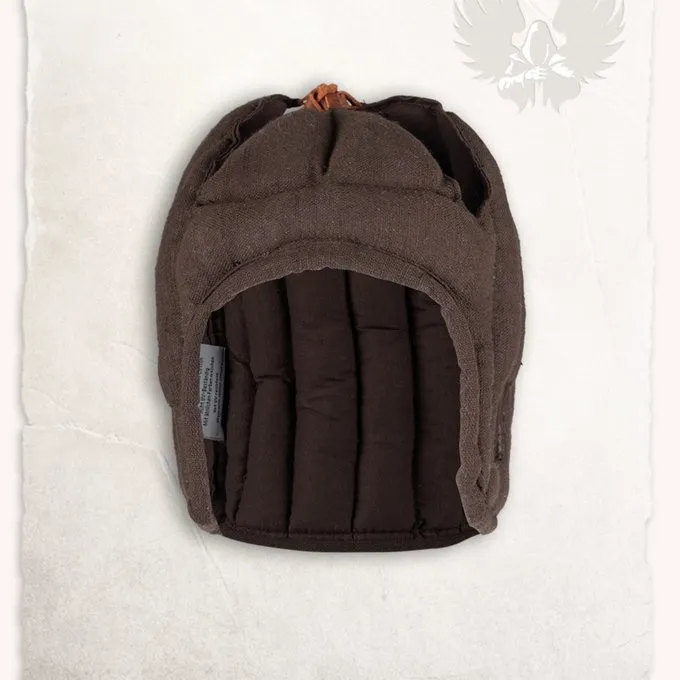 Mytholon Leinen Bundhaube Aulber Braun Geöffnet 3 Mytholon Leinen Bundhaube Aulber Braun Geöffnet