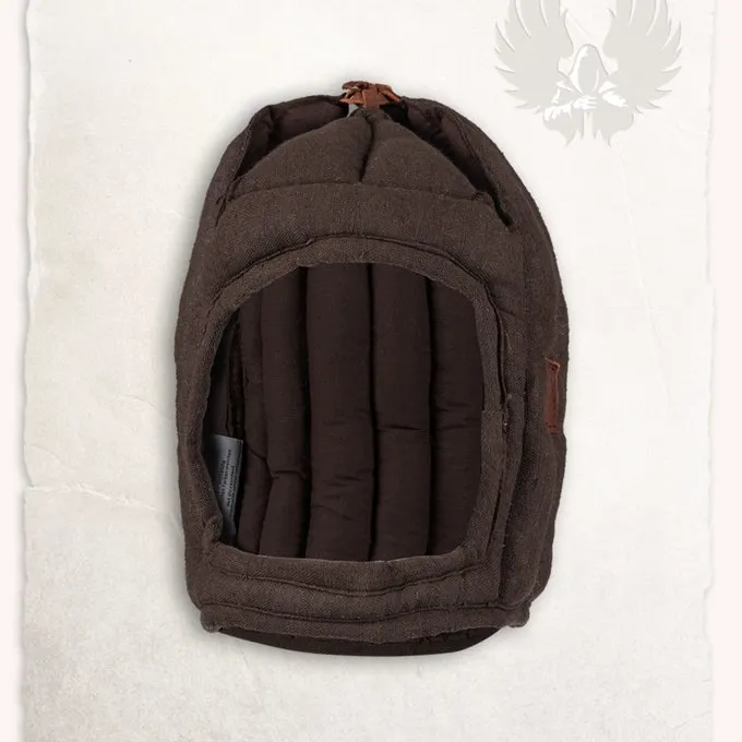 Mytholon Leinen Bundhaube Aulber Braun 3 Mytholon Leinen Bundhaube Aulber Braun