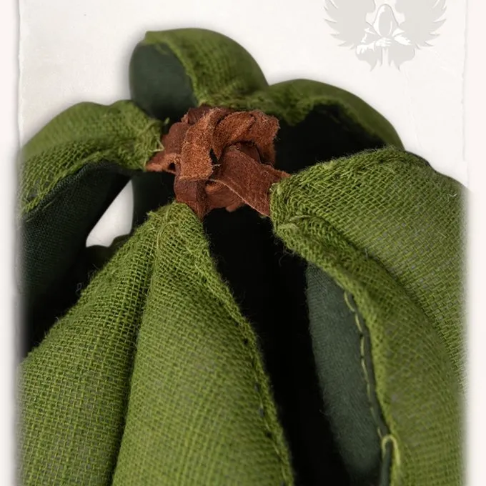 Mytholon Leinen Bundhaube Aulber Grün 3 Mytholon Leinen Bundhaube Aulber Grün – Bild 2