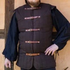 Epic Armoury Mittelalterlicher Gambeson-Krieger Braun