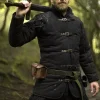 Epic Armoury Mittelalterlicher Gürtel Gambeson Schwarz