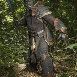 Epic Armoury Ork Gürtel Schwarz -Säbel Rabatt ork guertel schwarz 2