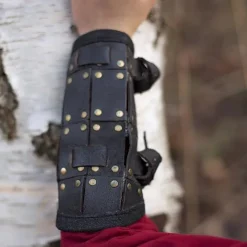 Epic Armoury Paar Armschienen Kämpfer, Schwarz -Säbel Rabatt paar armschienen kaempfer schwarz 2