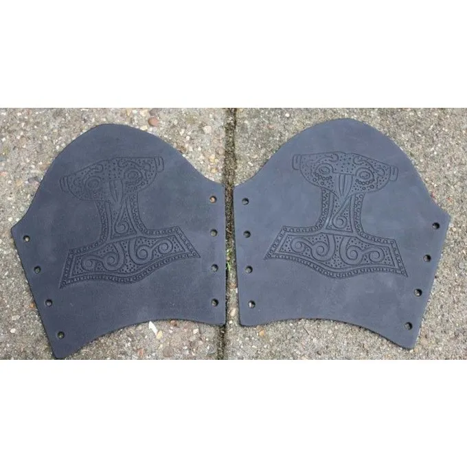 Deepeeka Paar Armschienen Mit Thors Hammer 5 Deepeeka Paar Armschienen Mit Thors Hammer – Bild 3