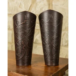 Mytholon Ragnarok Armschienen Midgard, Braun
