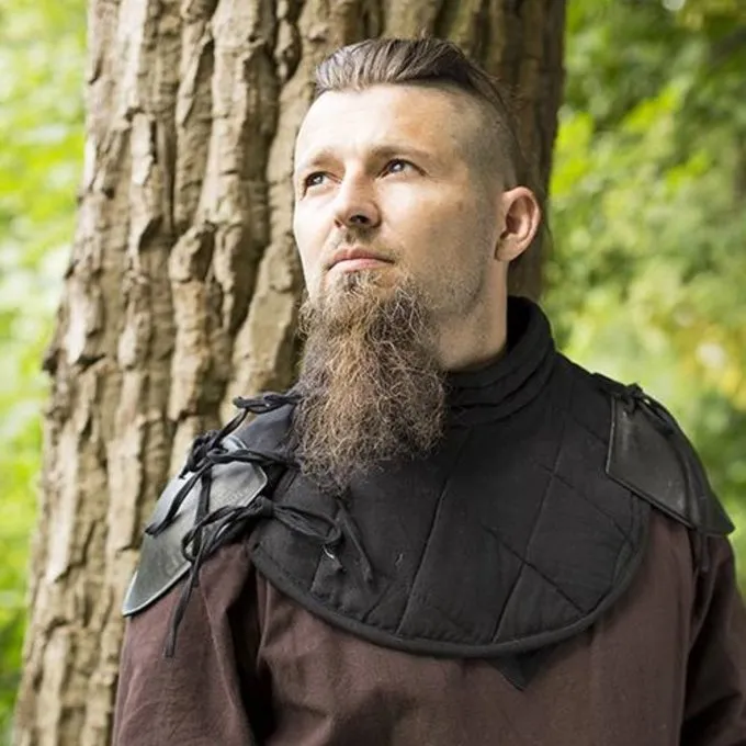 Epic Armoury RFB Gepolsterter Kragen Mit Schultern, Schwarz 4 Epic Armoury RFB Gepolsterter Kragen Mit Schultern, Schwarz – Bild 2