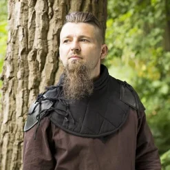 Epic Armoury RFB Gepolsterter Kragen Mit Schultern, Schwarz