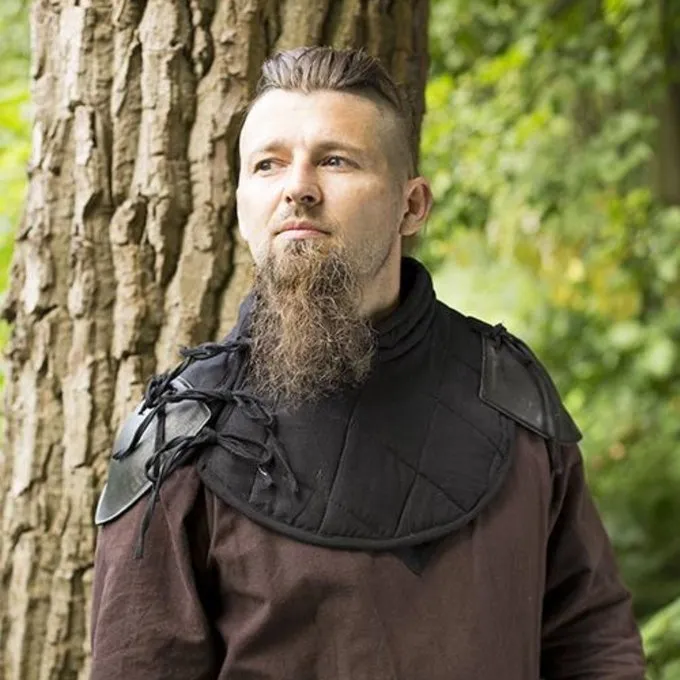 Epic Armoury RFB Gepolsterter Kragen Mit Schultern, Schwarz 3 Epic Armoury RFB Gepolsterter Kragen Mit Schultern, Schwarz