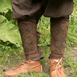 Epic Armoury RFB Leder Viking Grieben, Braun, Paar