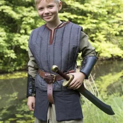 Epic Armoury RFB Sleeveless Gambeson Für Kinder, Schwarz -Säbel Rabatt rfb sleeveless gambeson fuer kinder schwarz 2