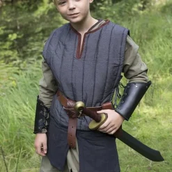 Epic Armoury RFB Sleeveless Gambeson Für Kinder, Schwarz -Säbel Rabatt rfb sleeveless gambeson fuer kinder schwarz 3
