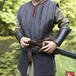 Epic Armoury RFB Sleeveless Gambeson Für Kinder, Schwarz -Säbel Rabatt rfb sleeveless gambeson fuer kinder schwarz 5