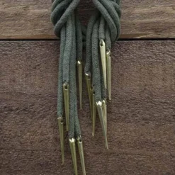 Epic Armoury Schnürsenkel Mit Aiglets, 6er-Set, Grün