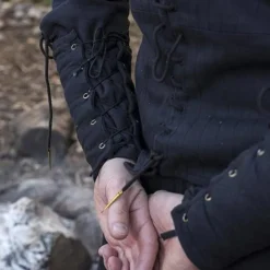 Epic Armoury Schwarz Gambeson Armschienen, Paar -Säbel Rabatt schwarz gambeson armschienen paar 2