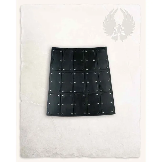 Mytholon Spaltleder Beintaschen Quintus, Schwarz 4 Mytholon Spaltleder Beintaschen Quintus, Schwarz – Bild 2