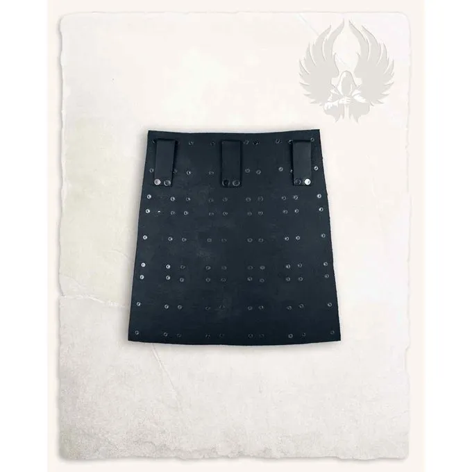 Mytholon Spaltleder Beintaschen Quintus, Schwarz 5 Mytholon Spaltleder Beintaschen Quintus, Schwarz – Bild 3