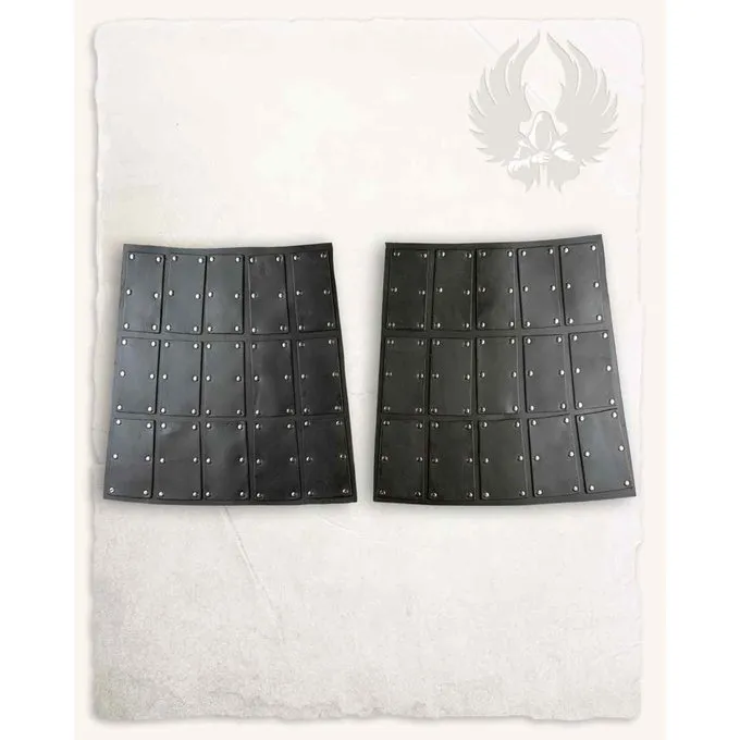 Mytholon Spaltleder Beintaschen Quintus, Schwarz 3 Mytholon Spaltleder Beintaschen Quintus, Schwarz