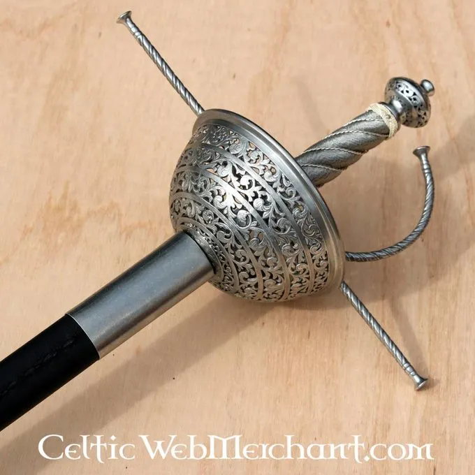Hanwei Taza Cup-Hilt-Rapier 4 Hanwei Taza Cup-Hilt-Rapier – Bild 2