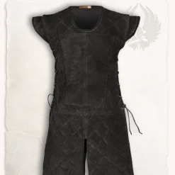 Mytholon Veloursleder Gambeson Brandon Schwarz