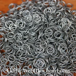 Verzinkte Kettenringe, 1 Kg